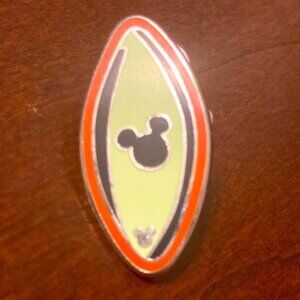 Hidden Mickey Mouse Surf Board Disney Collectible Trading Pin